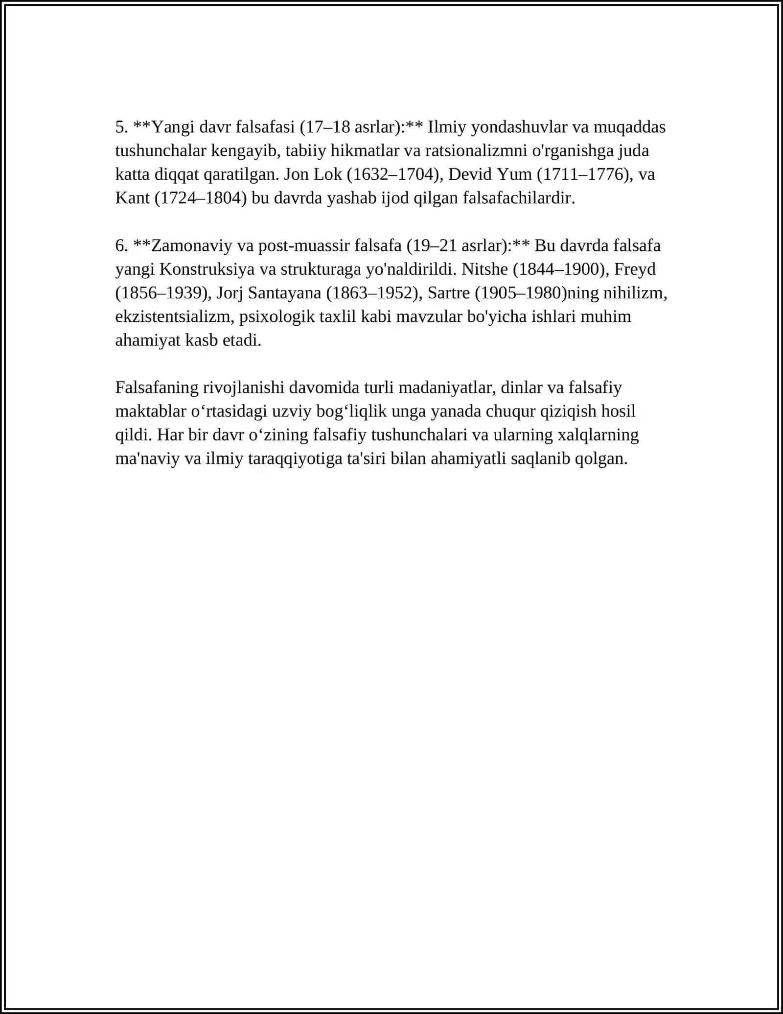 FALSAFANING TARAQQIYOT BOSQICHLARI 4