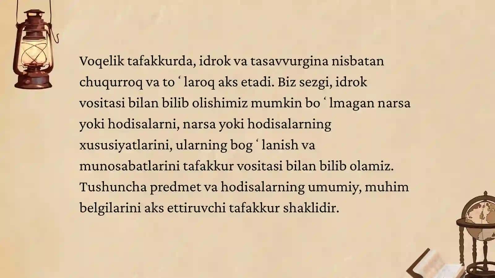Tafakkurning mantiqiy shakllari va qonunlari 4