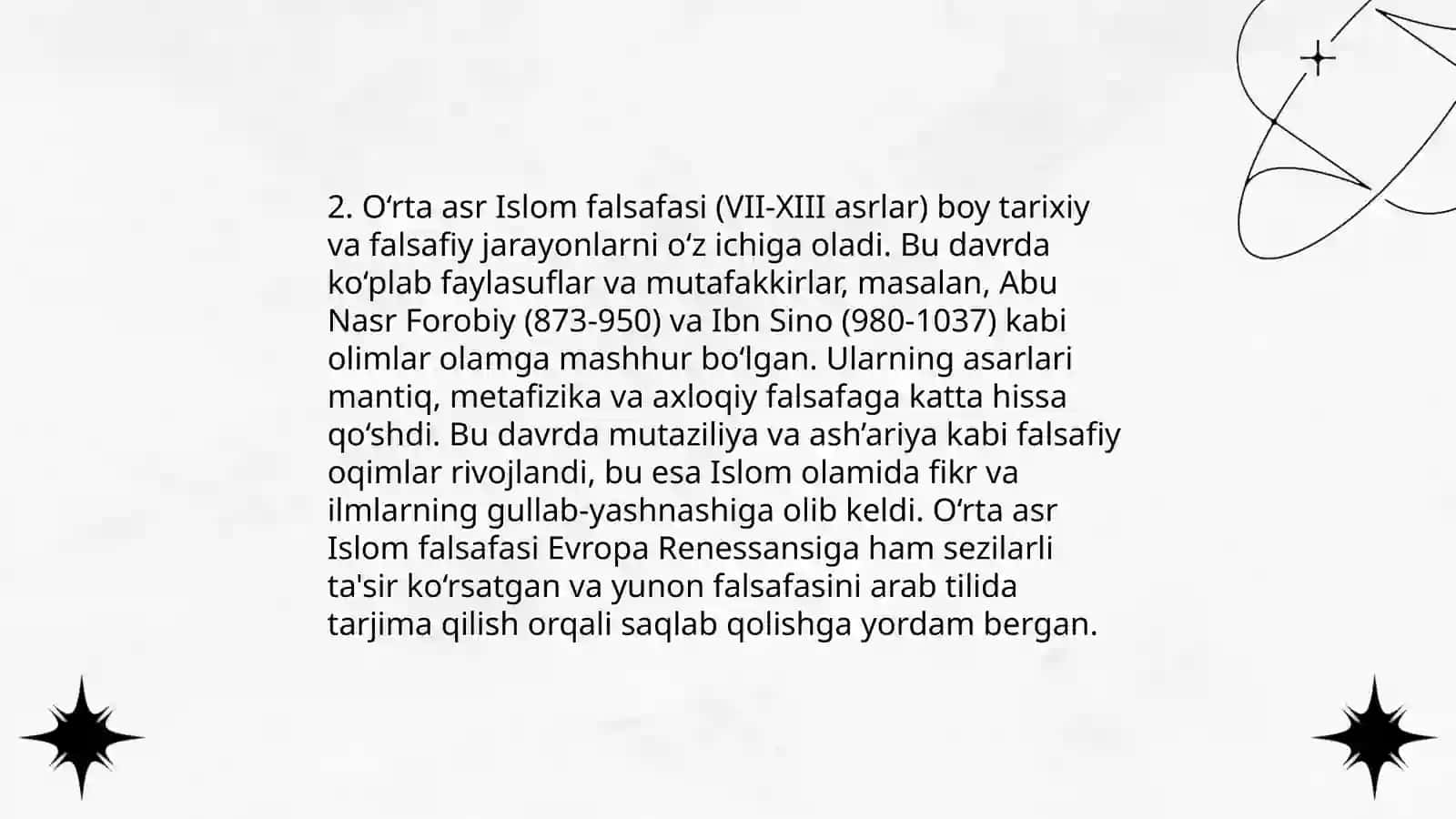 Dunyoviy bilimlar rivoji va falsafiy tafakkur 4