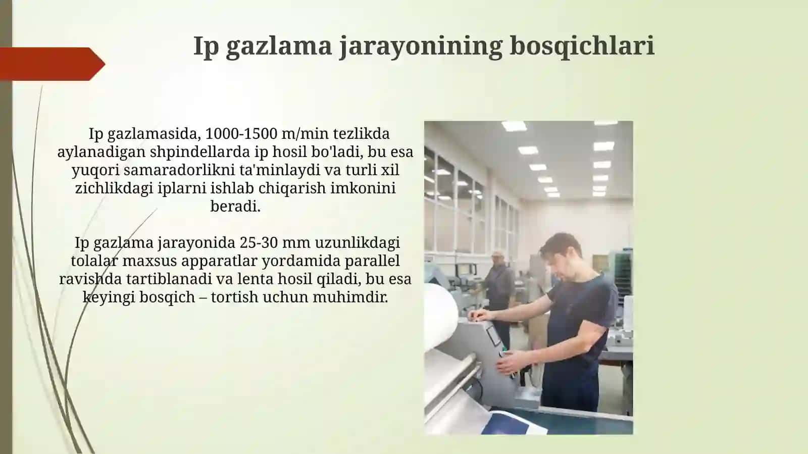 Marzoli Ring Spinning mashinalari 4