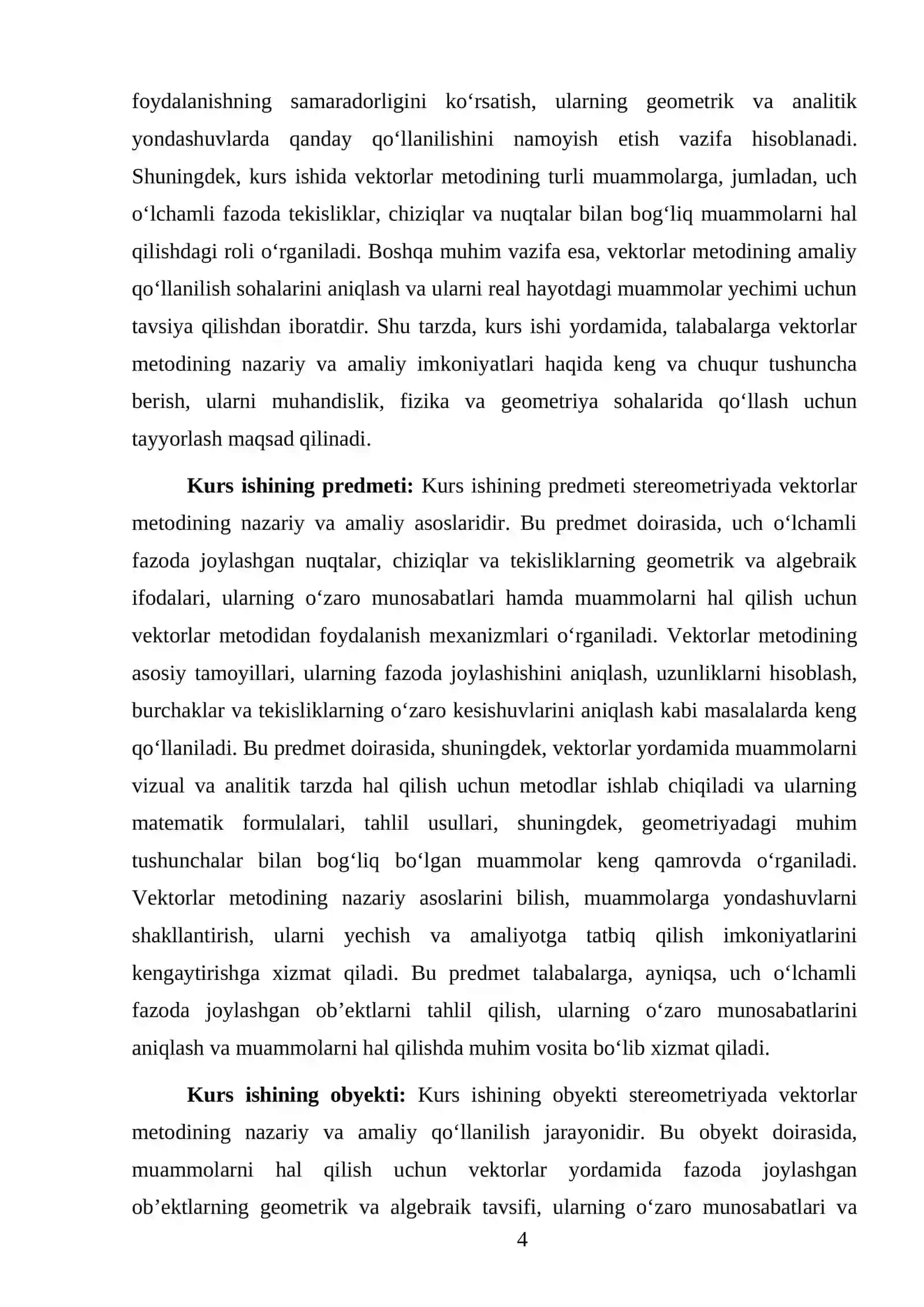 Stereometriyada vektorlar metodi 4