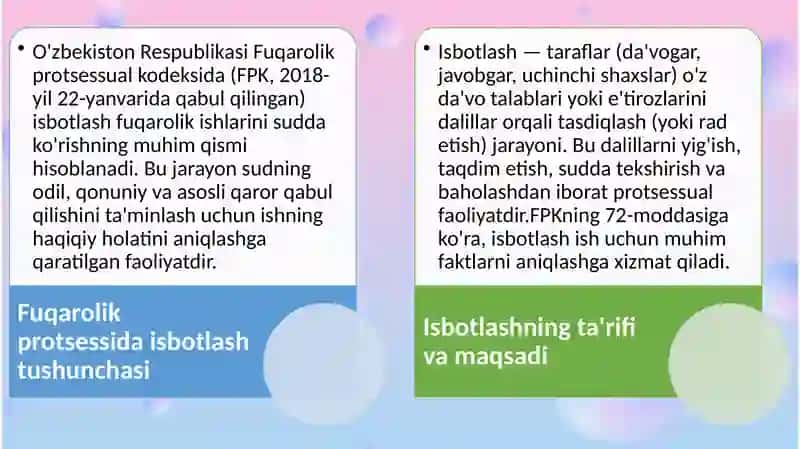 Dalillar va isbot qilish 4