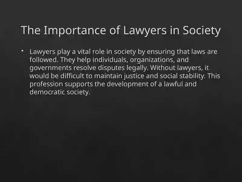 My Future Profession – A Lawyer 4
