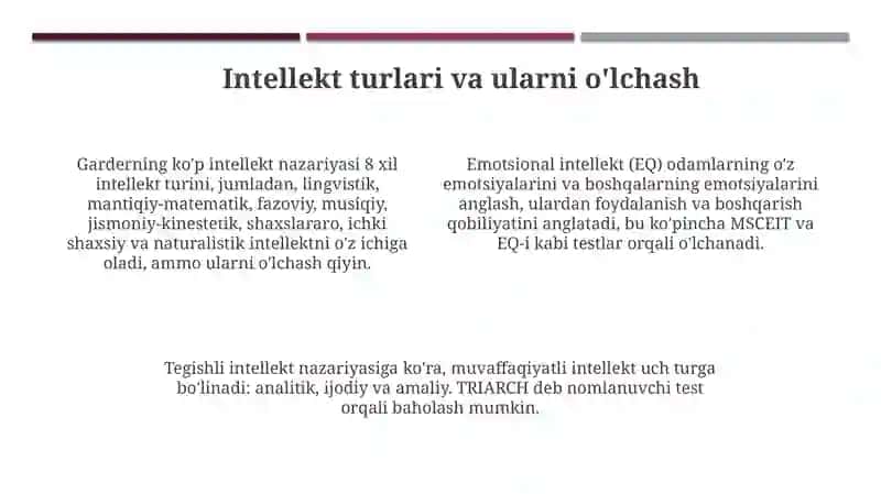 Intellektning ta'rifi 4
