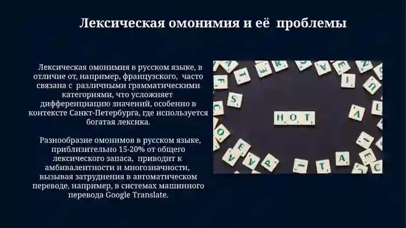 Лексическое богатство русского языка (синонимы, антонымы, омонимы) 4