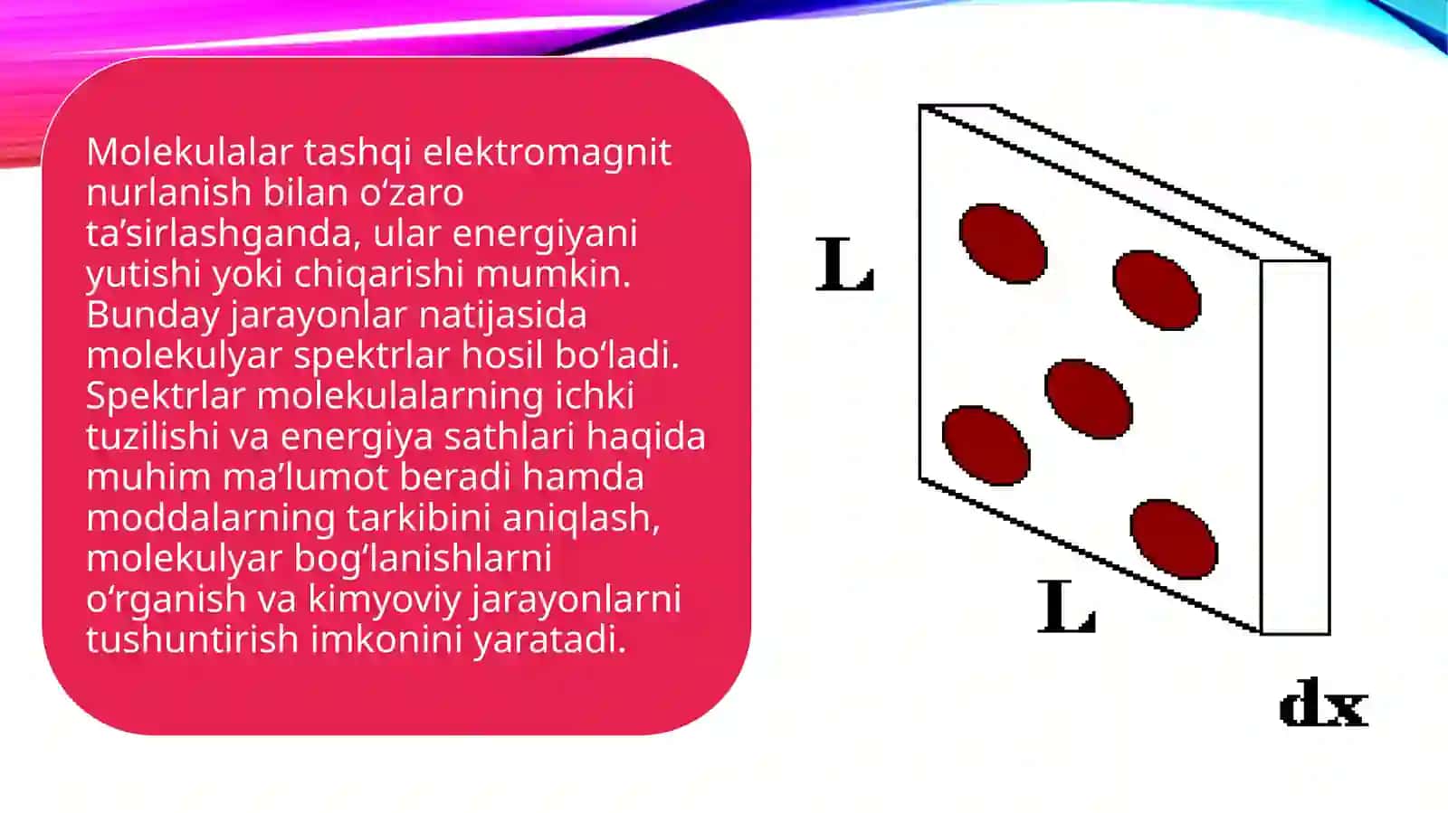 Molekulalarning aylanma, tebranma va eelektron spektrlari 4