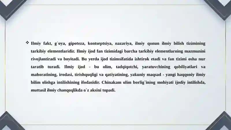 Fan ijtimoiy madaniy xodisa slayd 4