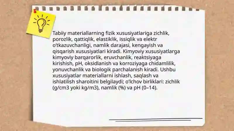 Tabiiy materiallar ishlash darslarining mazmuni 4