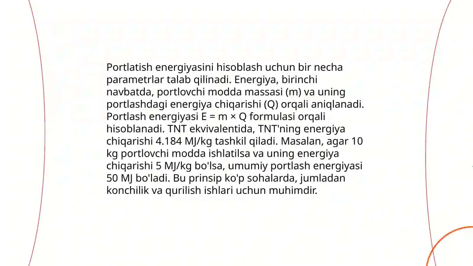 Portlatish ishlari nazariyasi 4