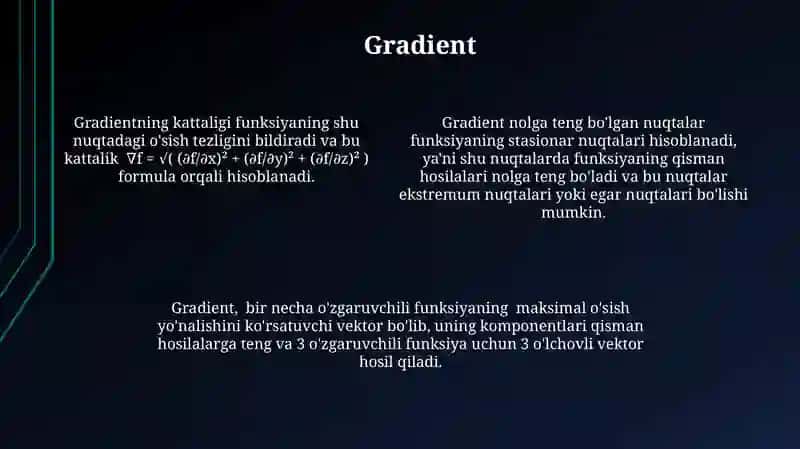 Shartli ekstremumlar 4