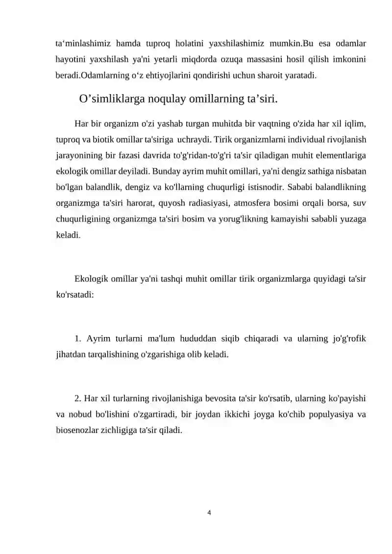 O‘simliklarning tuproq sho‘rlanishiga ta'siri 4
