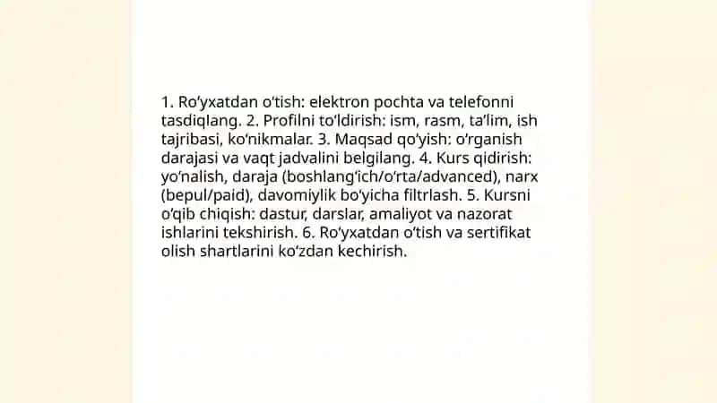 Bir million dasturchi loyihasi 4