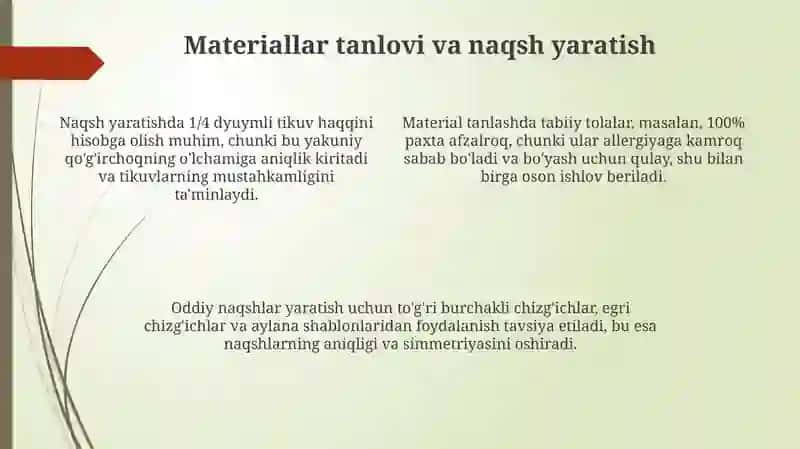 Doll tikish texnologiyasi 4