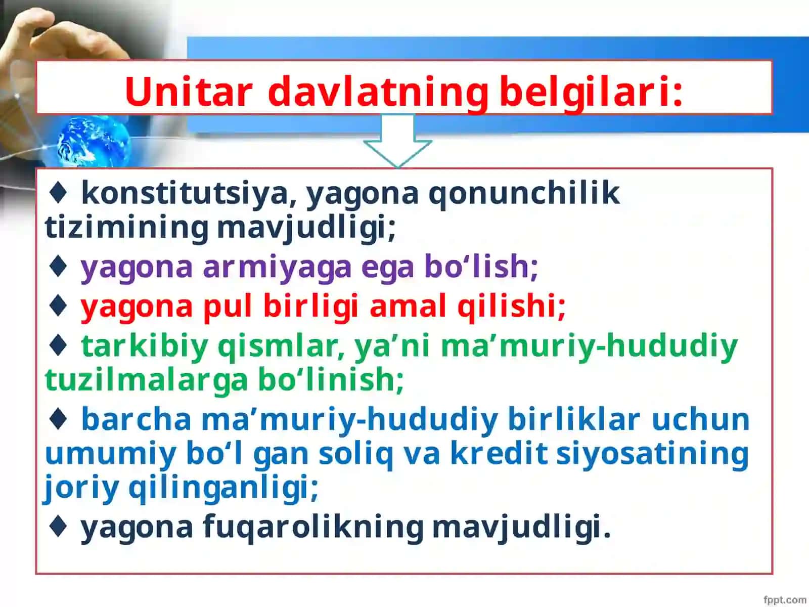 Davlatning tuzilish shakli 4