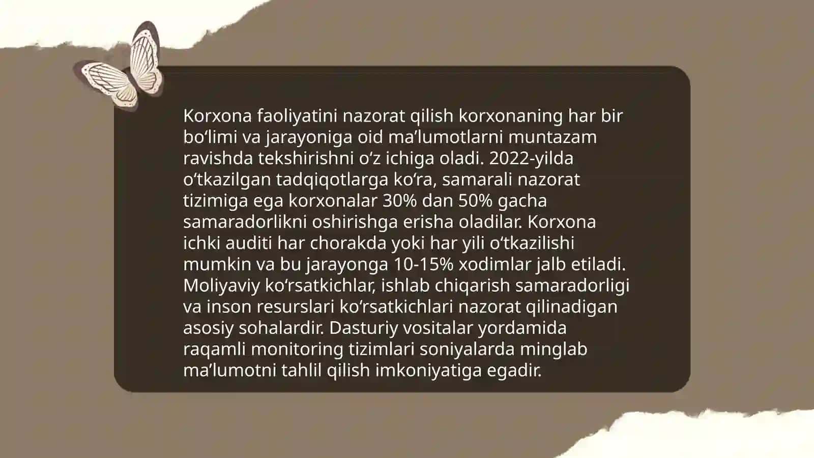 Korxona faoliyatini rejalashtirish 4