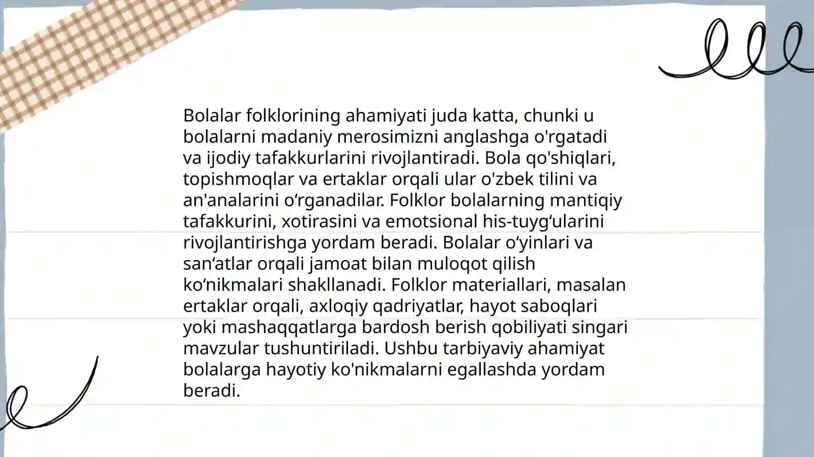 Bolalar folklari haqida tushuncha 4
