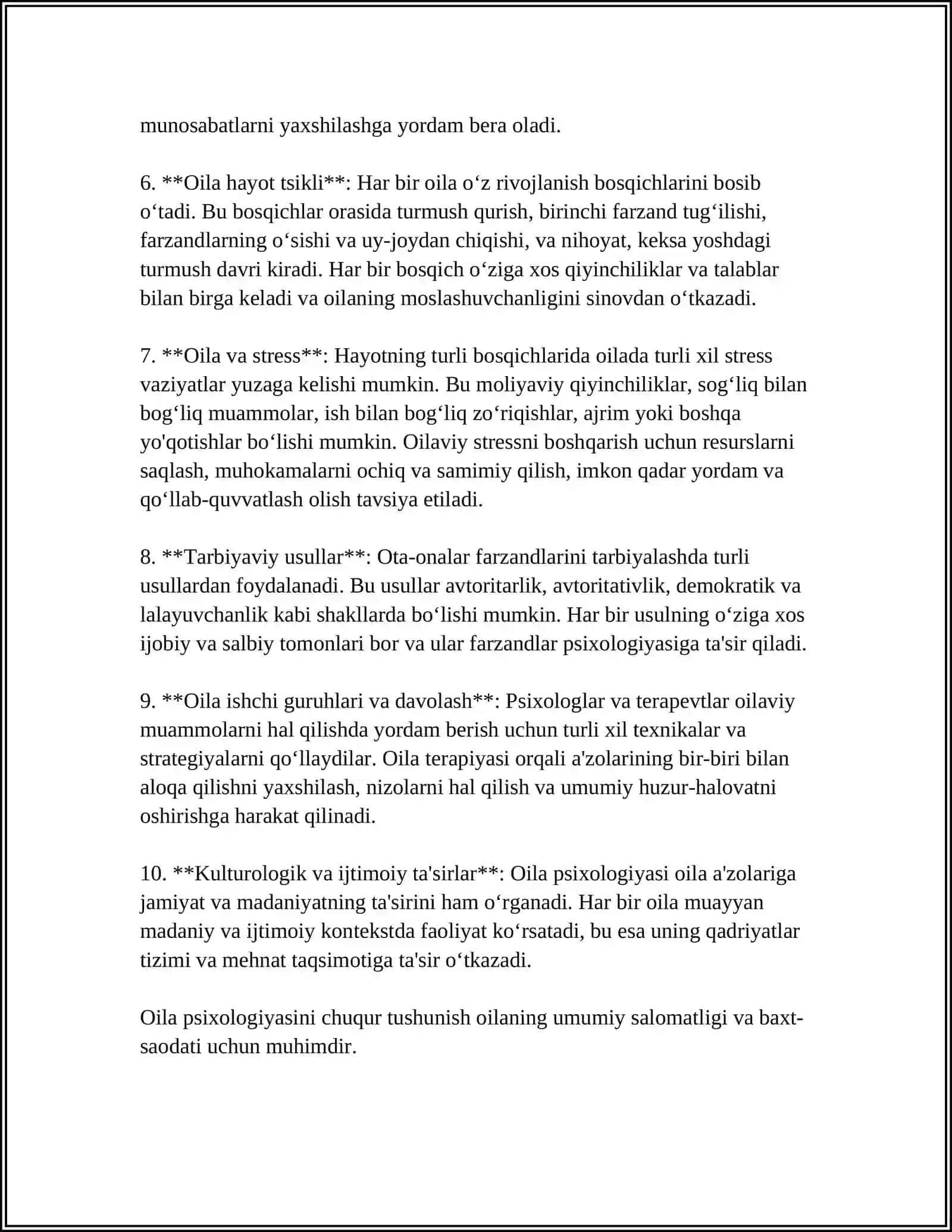 OILA PSIXOLOGIYASI 4