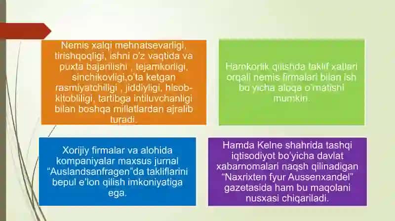 GERMANIYA BIZNES ETIKASI 4