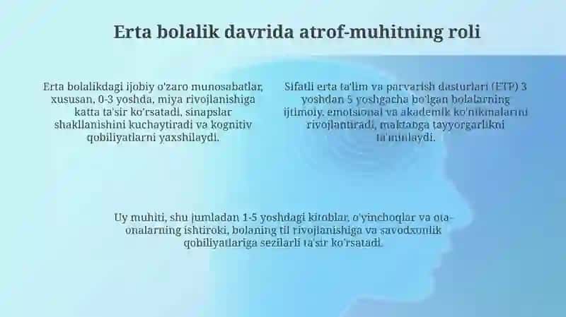Bola rivojlanishiga muxitning taʼsiri 4