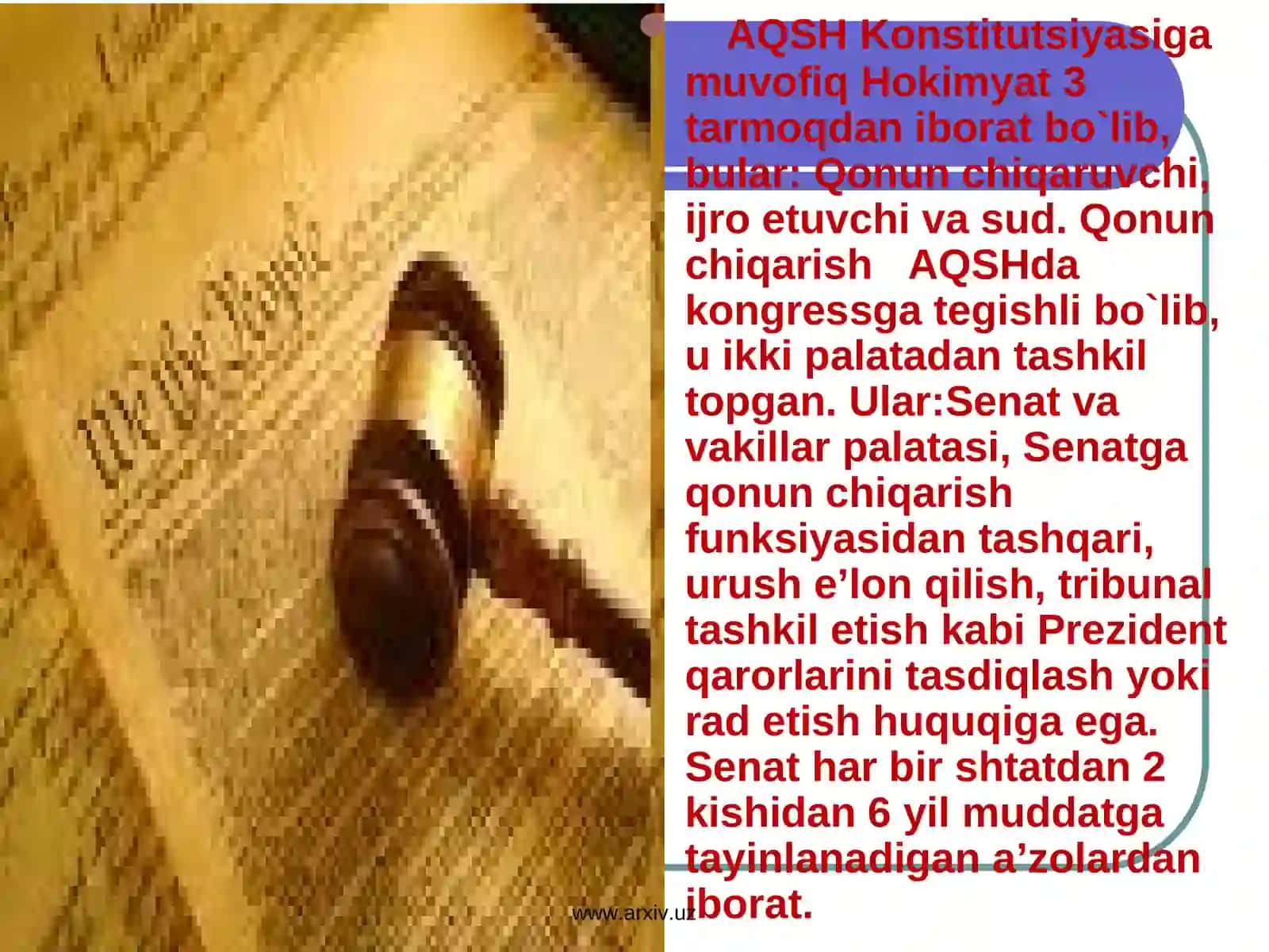 AQSH HAQIDA UMUMIY MA’LUMOTLAR 4