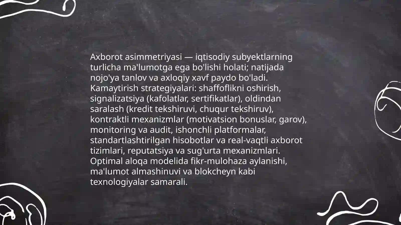 Optimal aloqa modeli yaratish 4