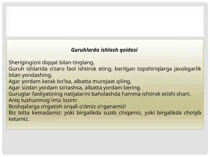 Undosh tovushlarnio`rgatish mashg`ulotlari 4