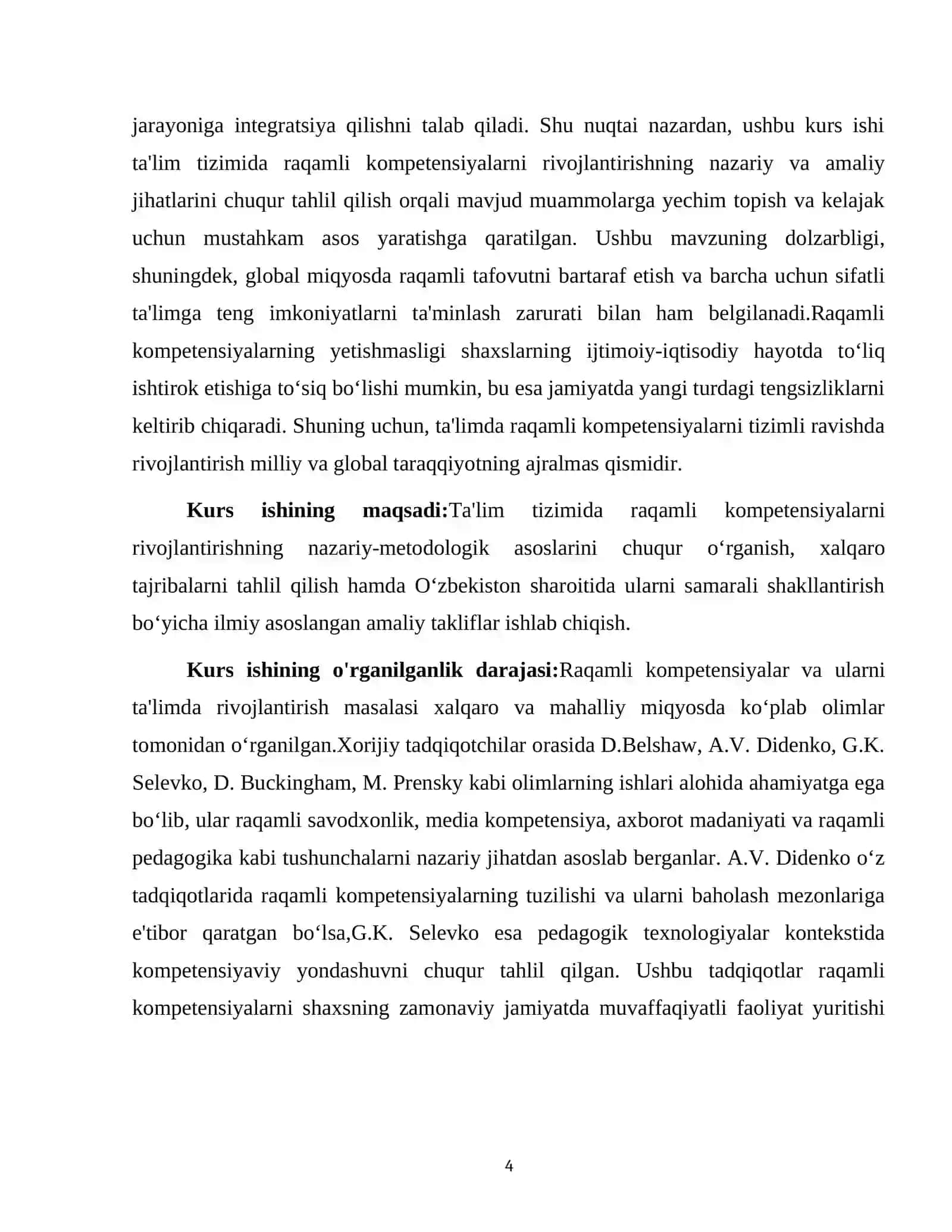 "TA'LIMDA RAQAMLI KOMPETENSIYALARNI RIVOJLANTIRISH" 4
