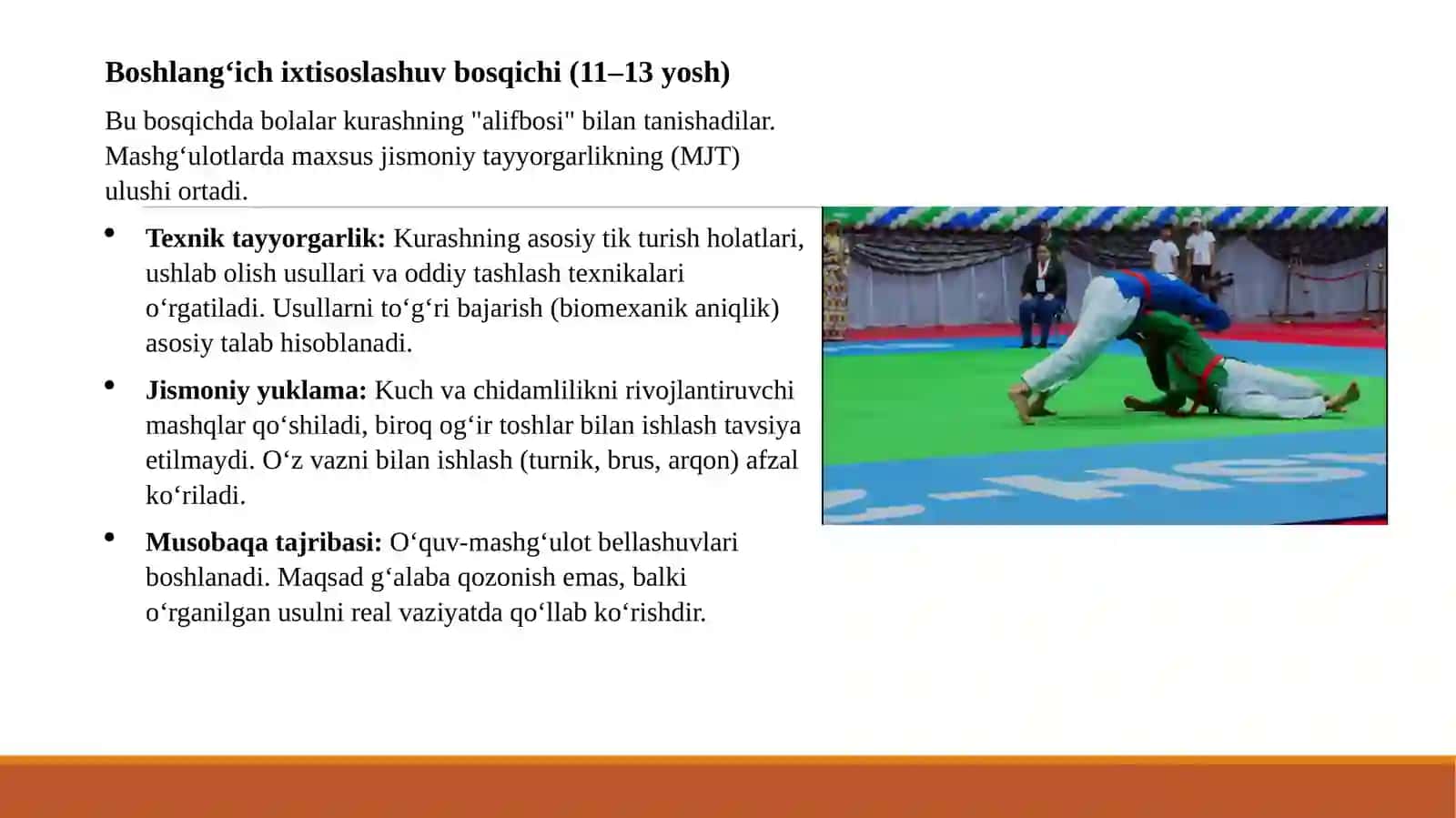 Kurashda tayyorgarlikning kop yillik bosqichlari 4