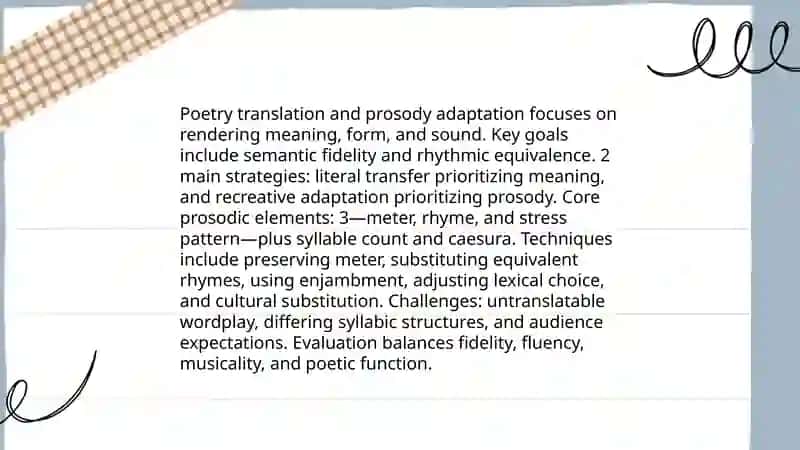Translation of texts of various genres 4