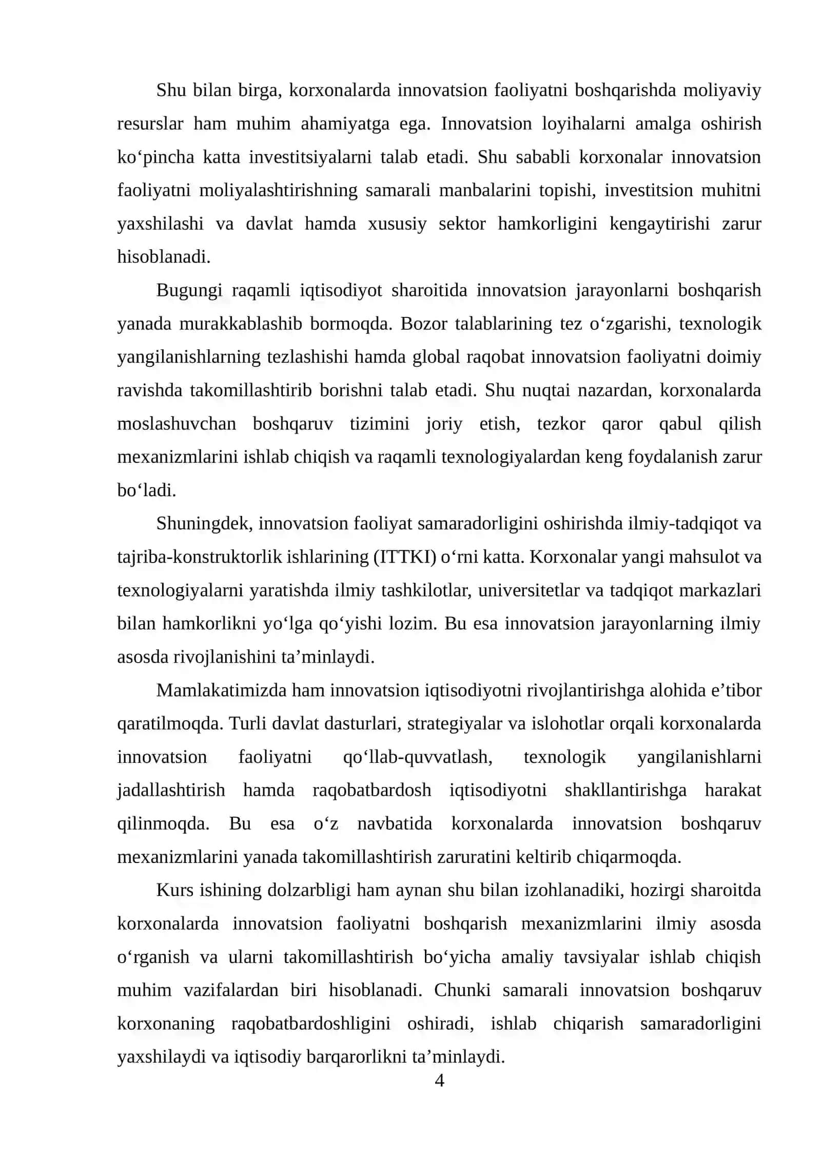 INNOVATSION FAOLIYATNI BOSHQARISH MEXANIZMLARINI TAKOMILLASHTIRISH 4