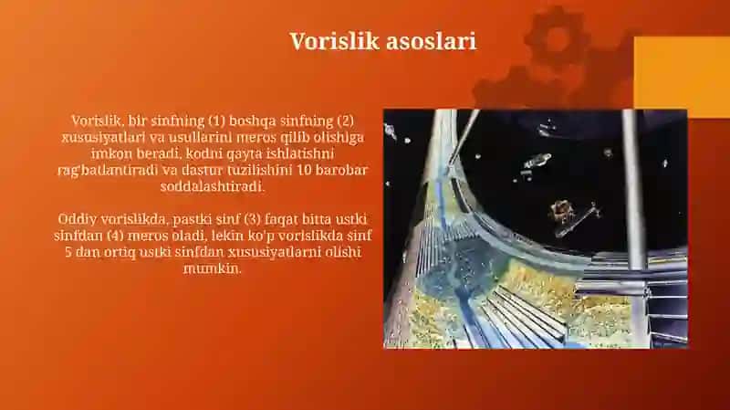 Polimorfizm. Vorislik. Abstrakt sinflar va interfeyslar 4