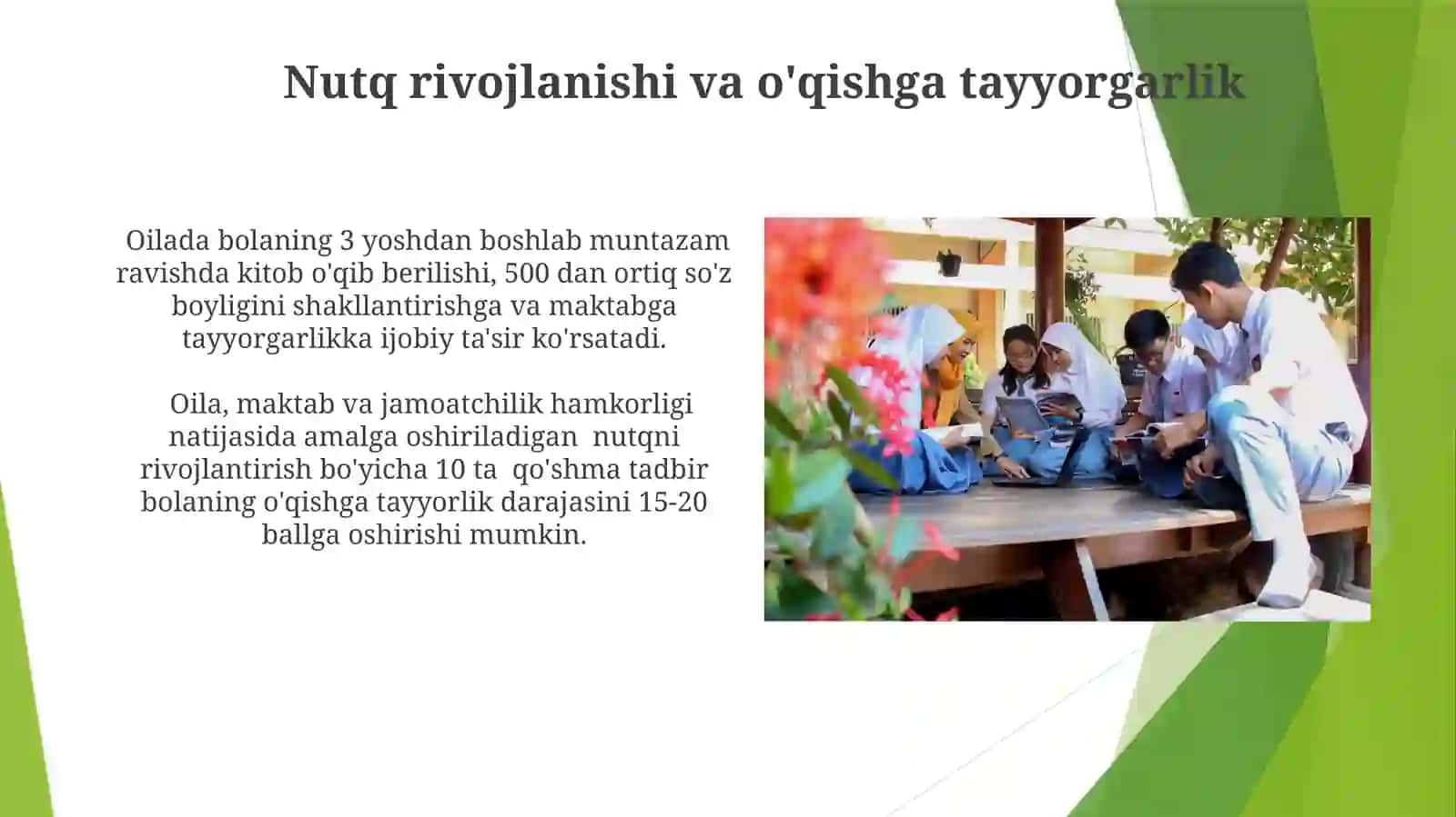 Bolaning ijtimoiy moslashuvi 4