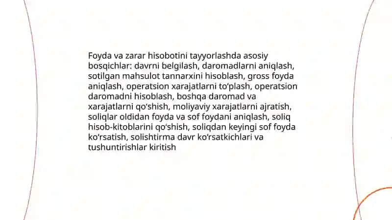 Moliyaviy hisobot va moliyaviy tijorat 4