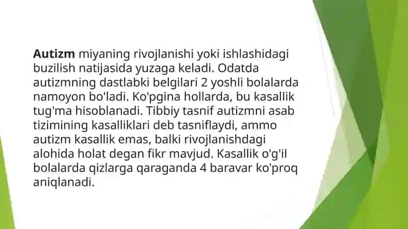 BOLALAR  AUTIZMI 4
