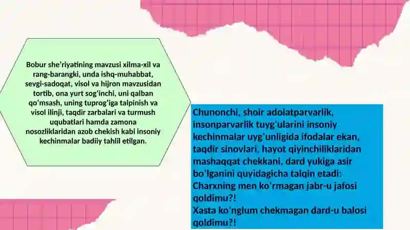 Z.M.Bobur lirikasida Vatansog'inchi 4