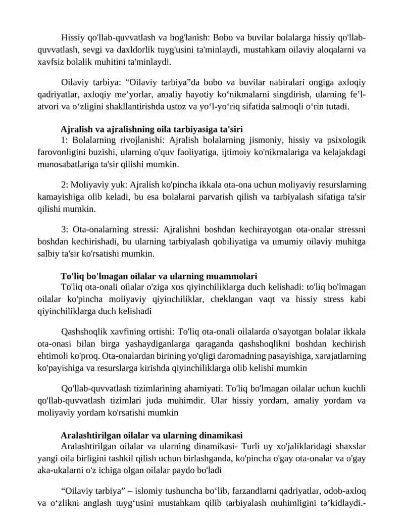 Oilaviy Tarbiya 4