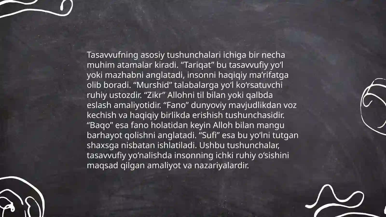 Tasavvuf va hozirgi zamon 4