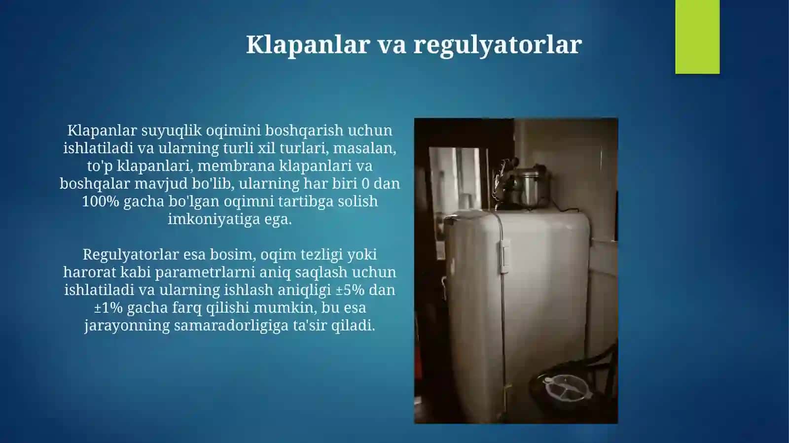 Suyuqlikni uzatish uskunalari turlari 4