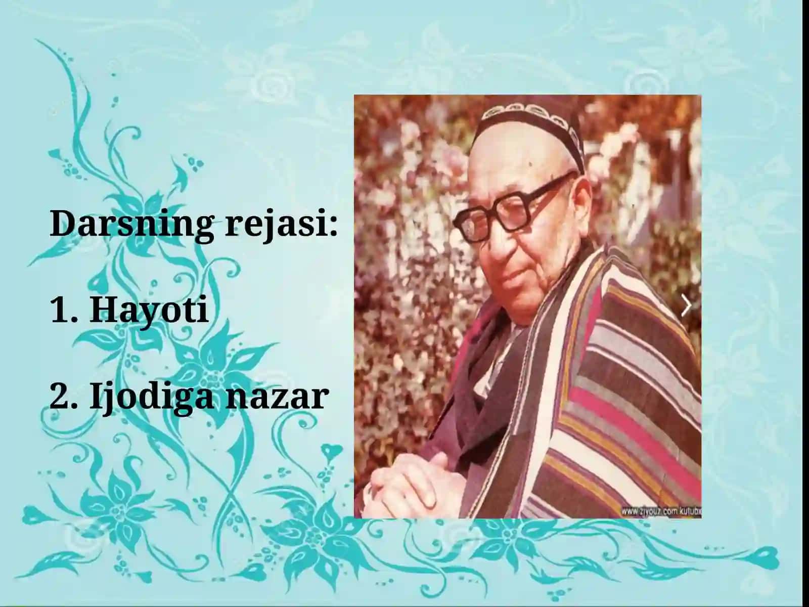 Mirtemirning hayoti va ijodi 4
