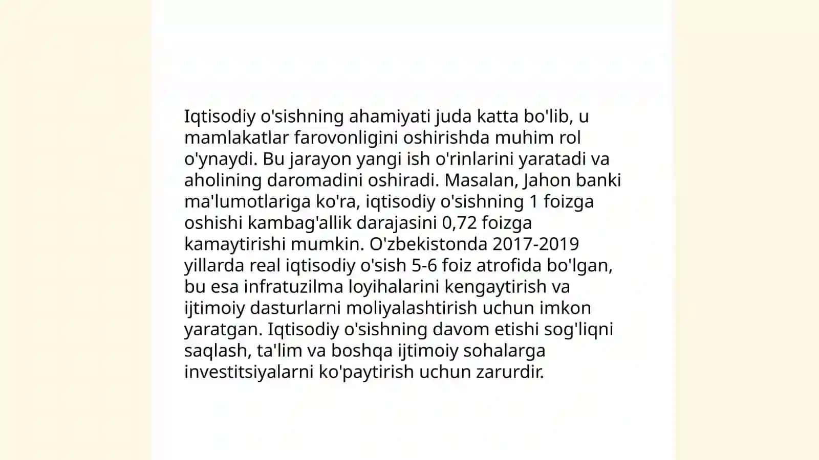 Iqtisodiy o'sishning neoklassik modellari 4