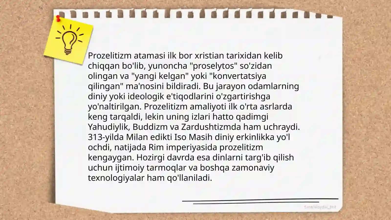 Missionerlik va prozelitizm 4