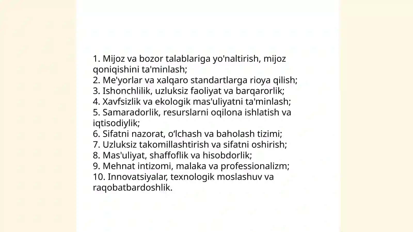 Ish sifati tushunchasi 4