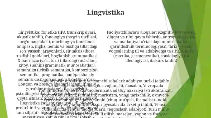 Adabiyotshunoslik yordamchi sohalari 4