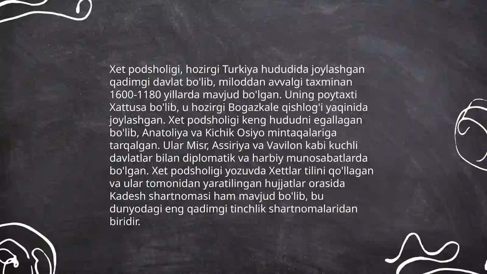 Qadimgi Xet podsholigi 4