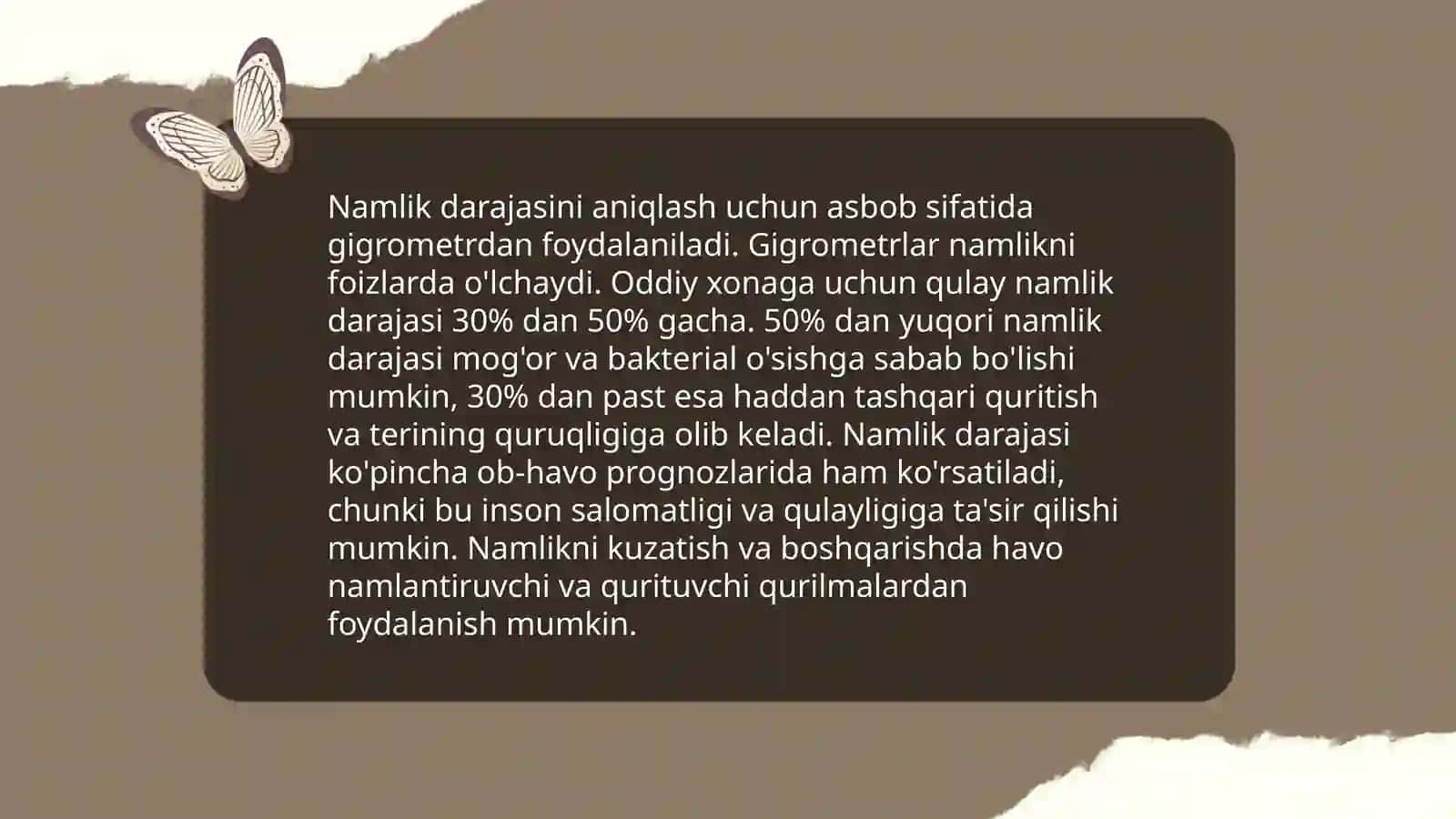 Havoning harorati o'lchash usullari 4
