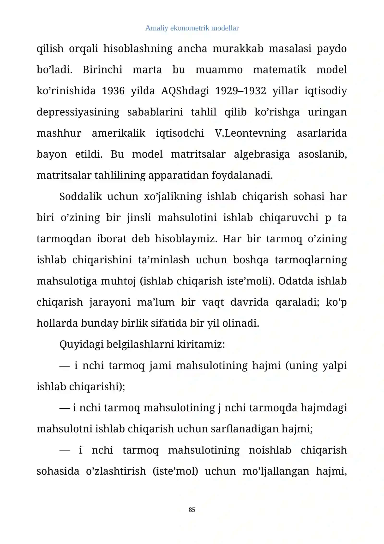 AMALIY EKONOMETRIK MODELLAR 4