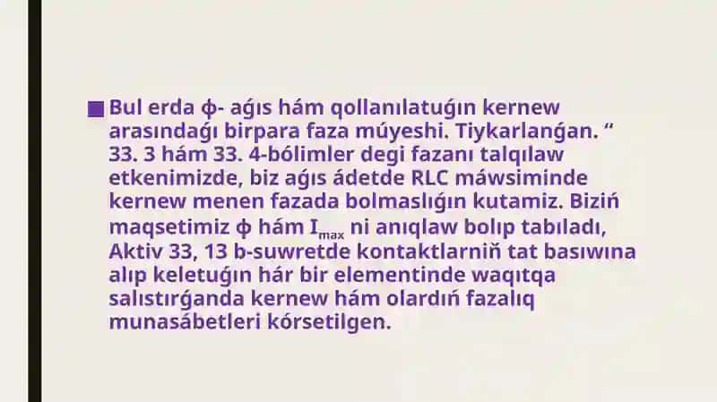 AC máwsiminde quwat 4