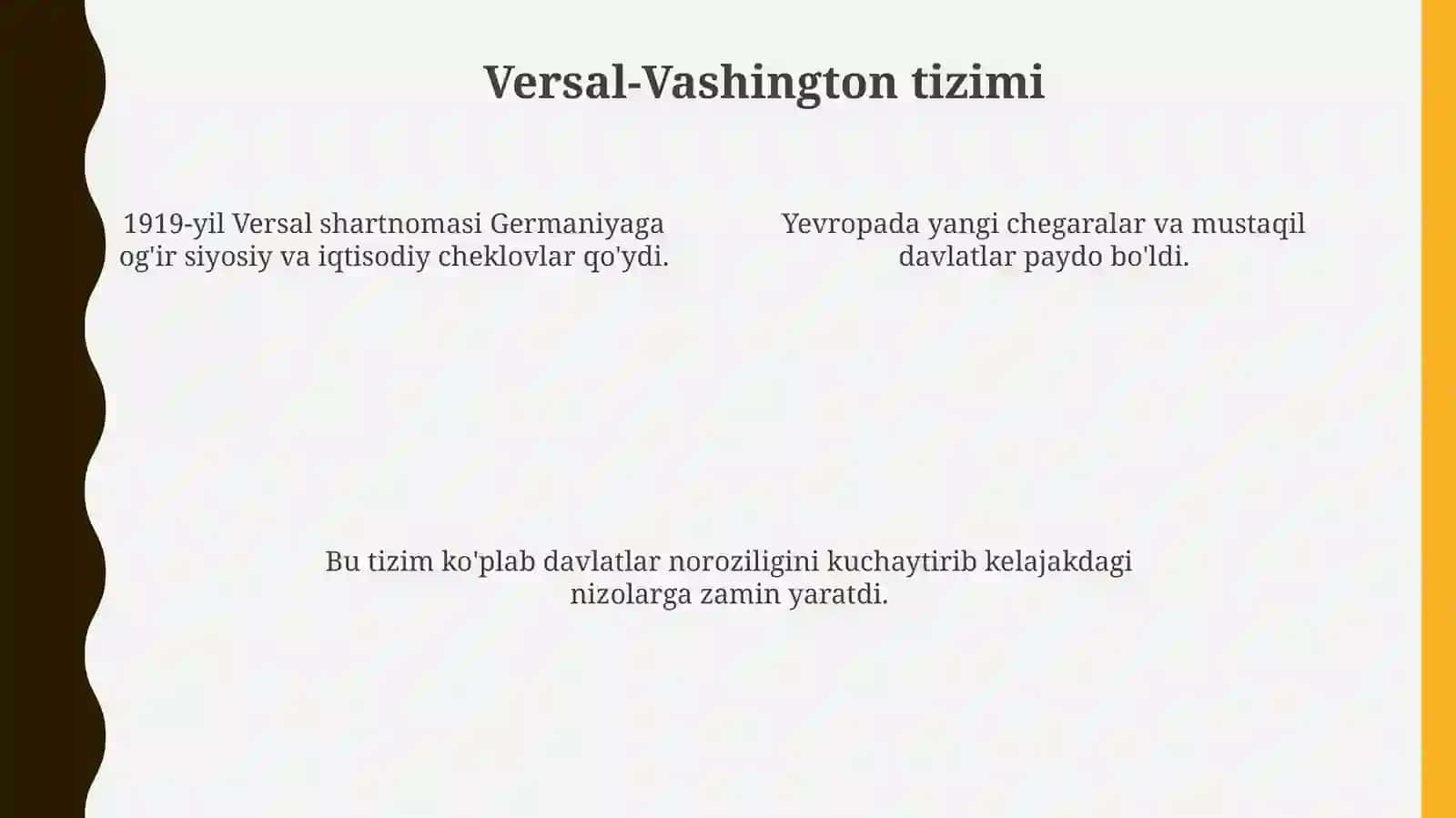 Versal-Vashington tizimi 4
