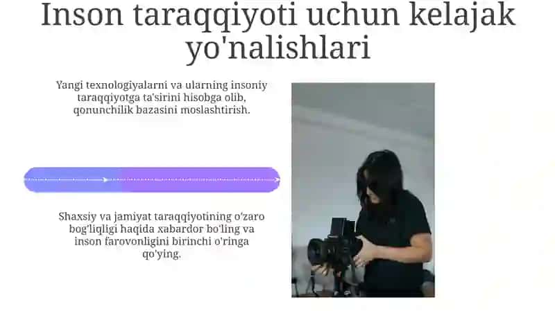 Manaviyat rivojlanishi 4