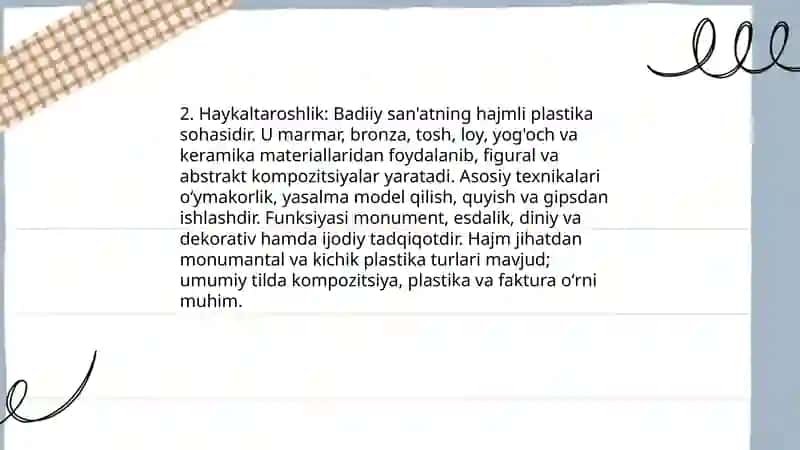 Badiiy san'atlar 4
